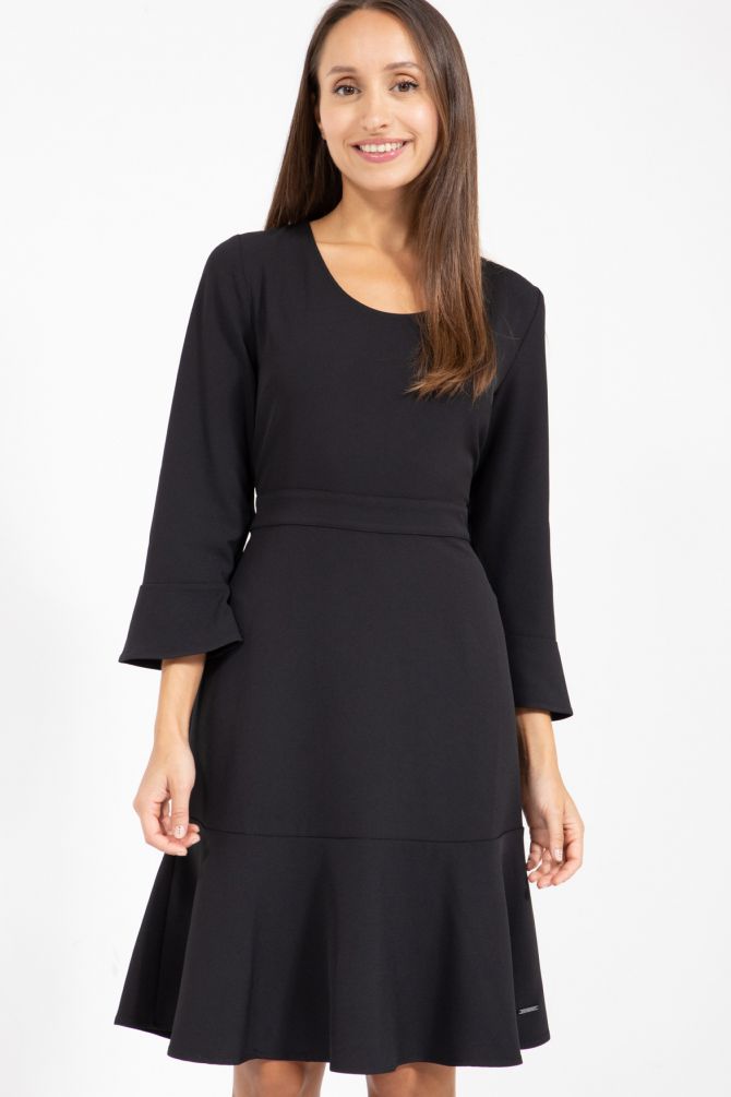 שמלת מידי בגזרת פעמון