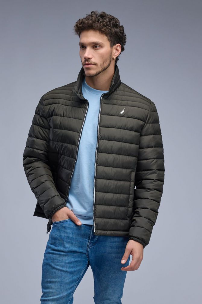 מעיל מרופד NAUTICA  עם לוגו לגברים