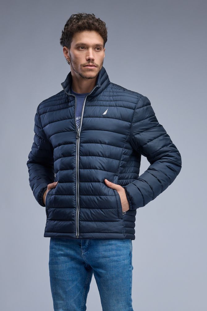 מעיל מרופד NAUTICA  עם לוגו לגברים