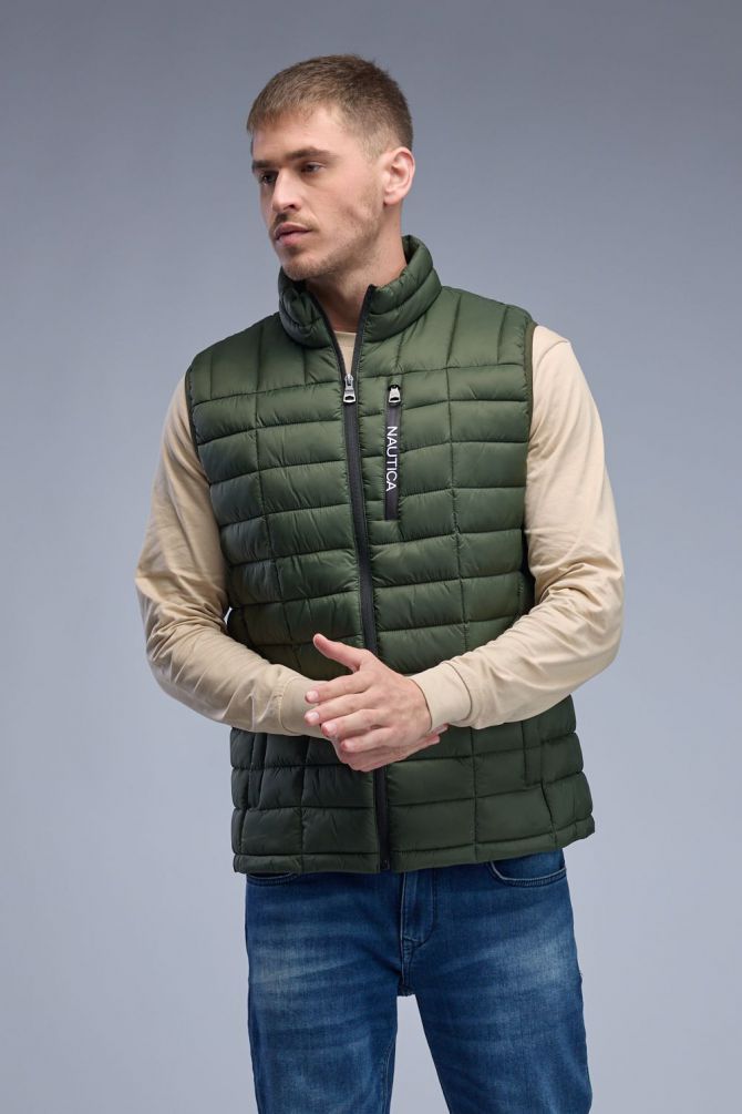 וסט NAUTICA קל משקל לגברים