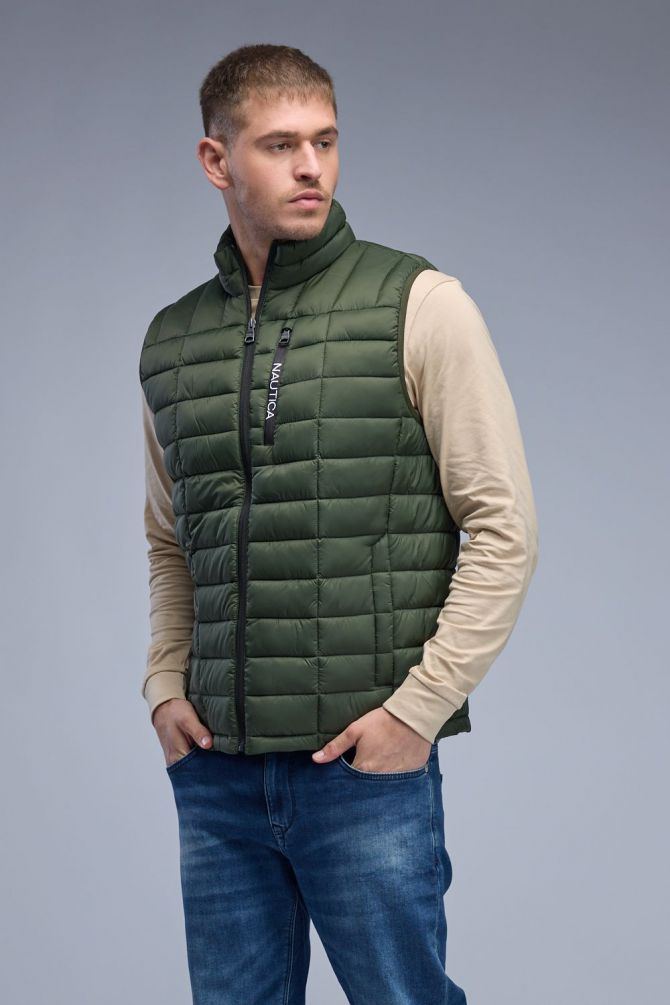 וסט NAUTICA קל משקל לגברים