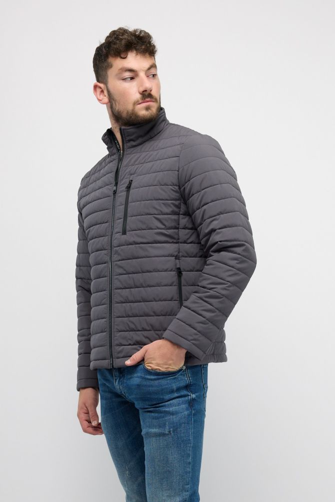 ג’קט סופטשל מרופד לגברים Nautica