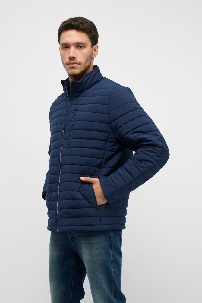 ג’קט סופטשל מרופד לגברים Nautica