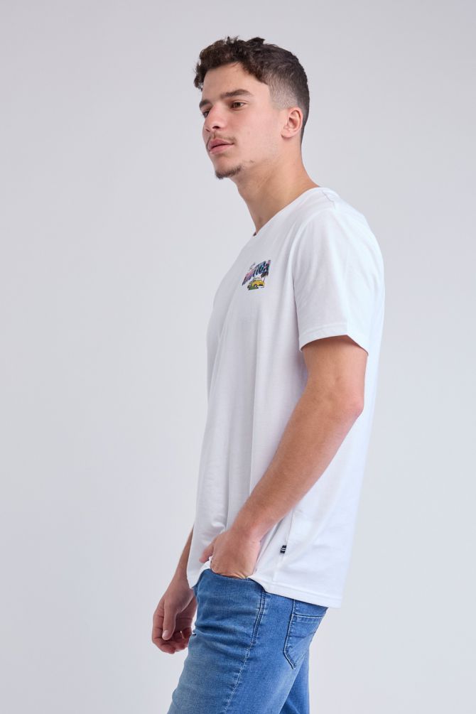 טי שירט עם הדפס Nautica לגברים