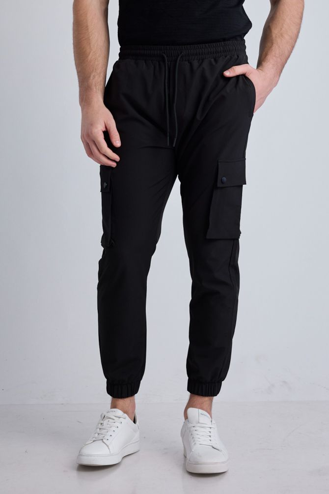 מכנסי NAUTICA ארוכים בגזרת CARGO לגברים