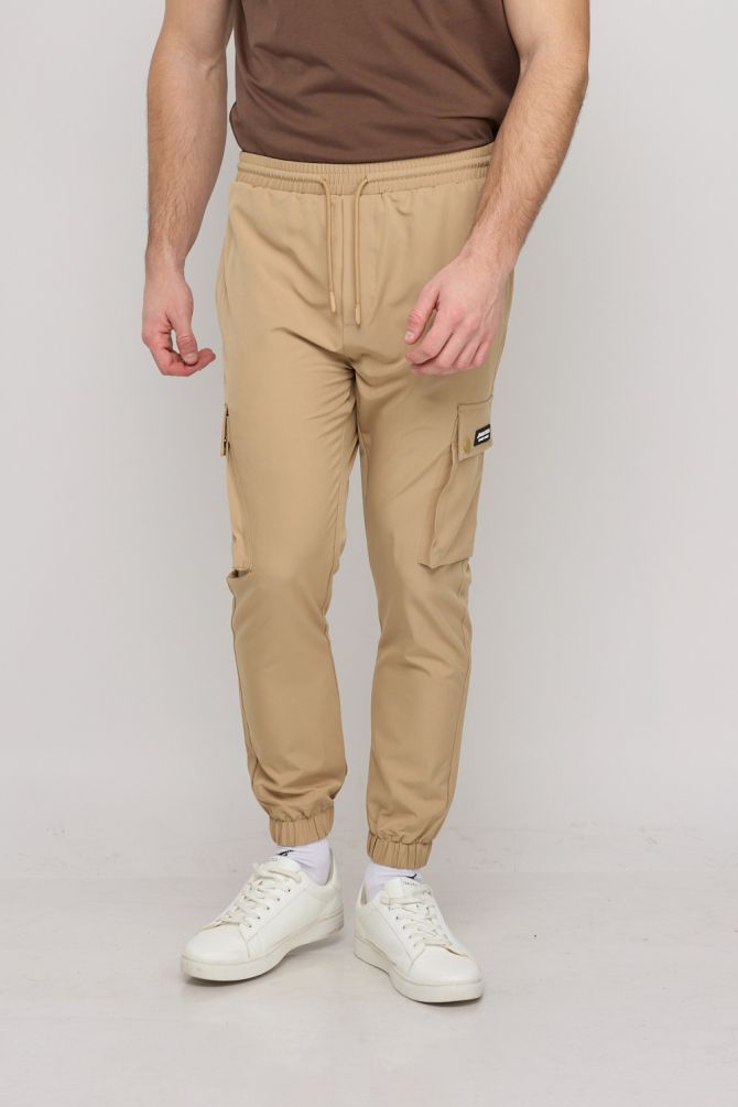 מכנסי NAUTICA ארוכים בגזרת CARGO לגברים