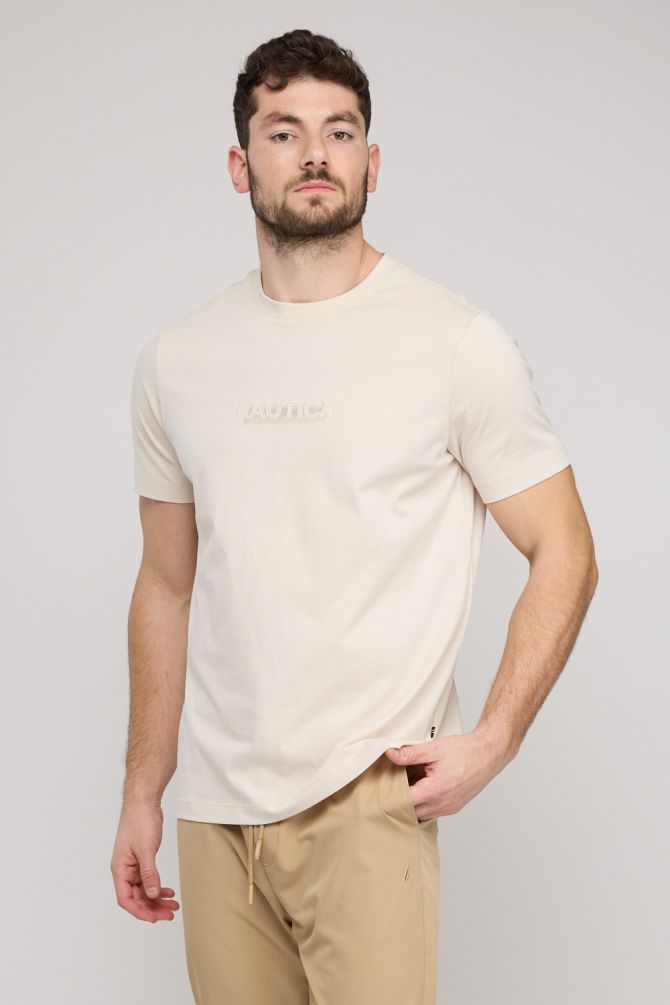 חולצת טי-שירט קצרה לגברים