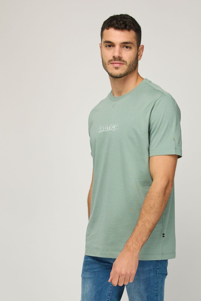 חולצת טי-שירט קצרה לגברים