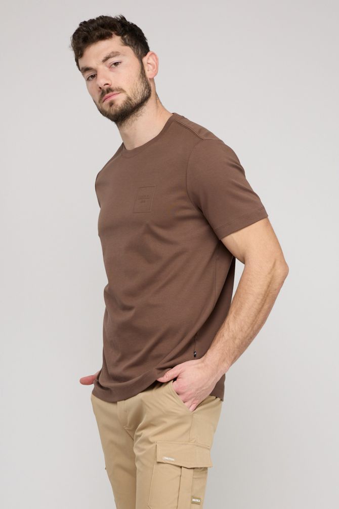 חולצת טי-שירט קצרה לגברים