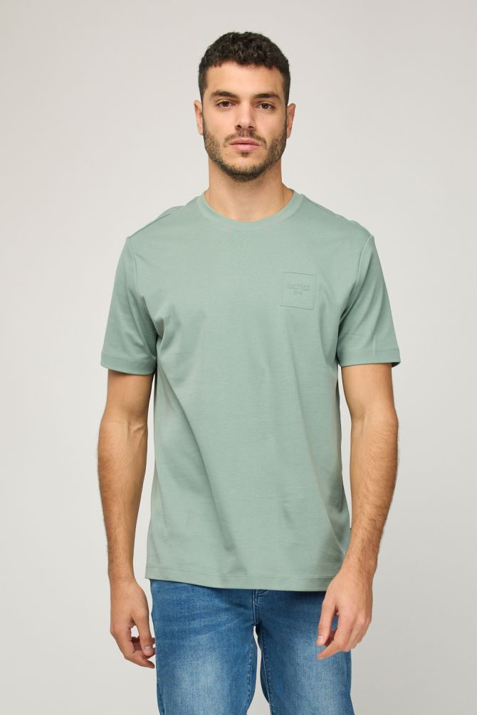 חולצת טי-שירט קצרה לגברים