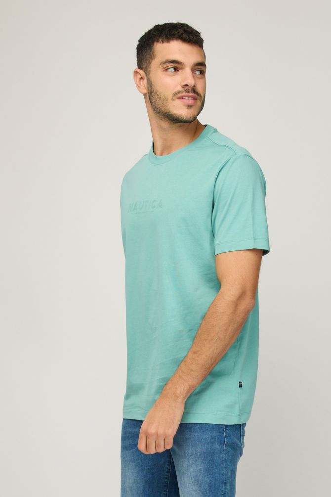 חולצת טי-שירט קצרה לגברים