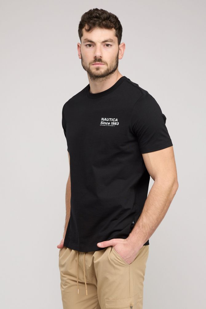 חולצת טי-שירט קצרה לגברים