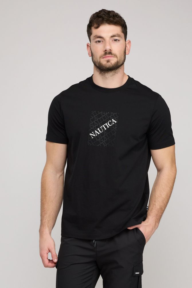 חולצת טי-שירט קצרה לגברים