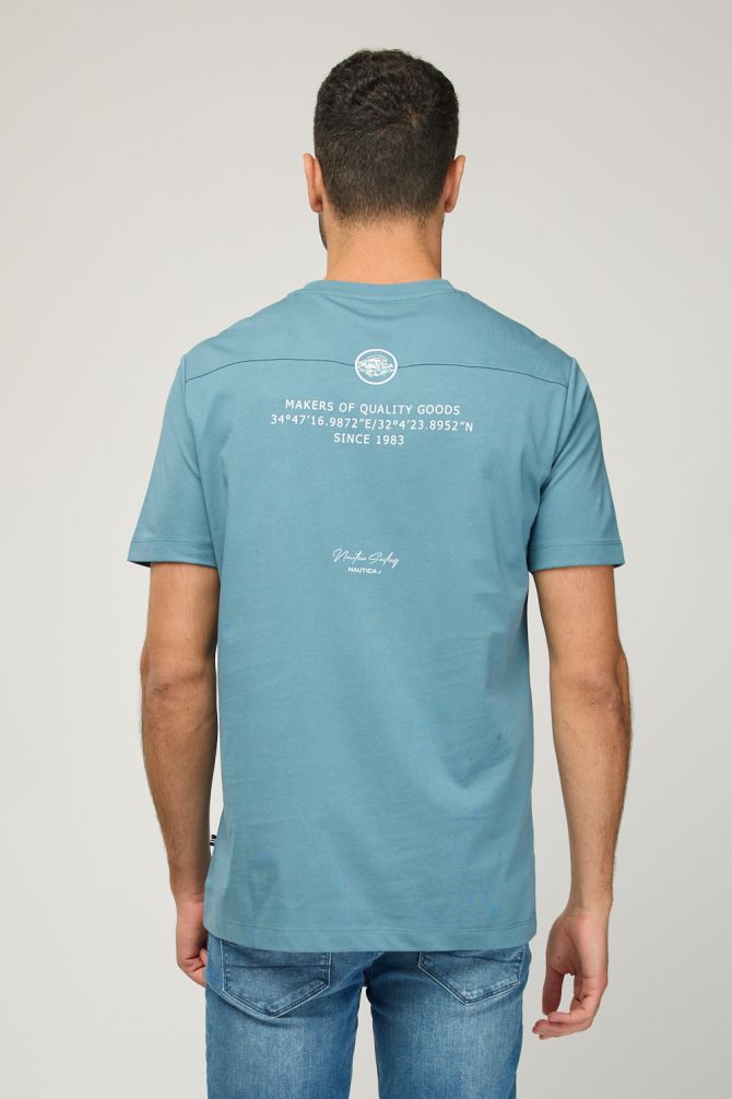 חולצת טי-שירט קצרה לגברים