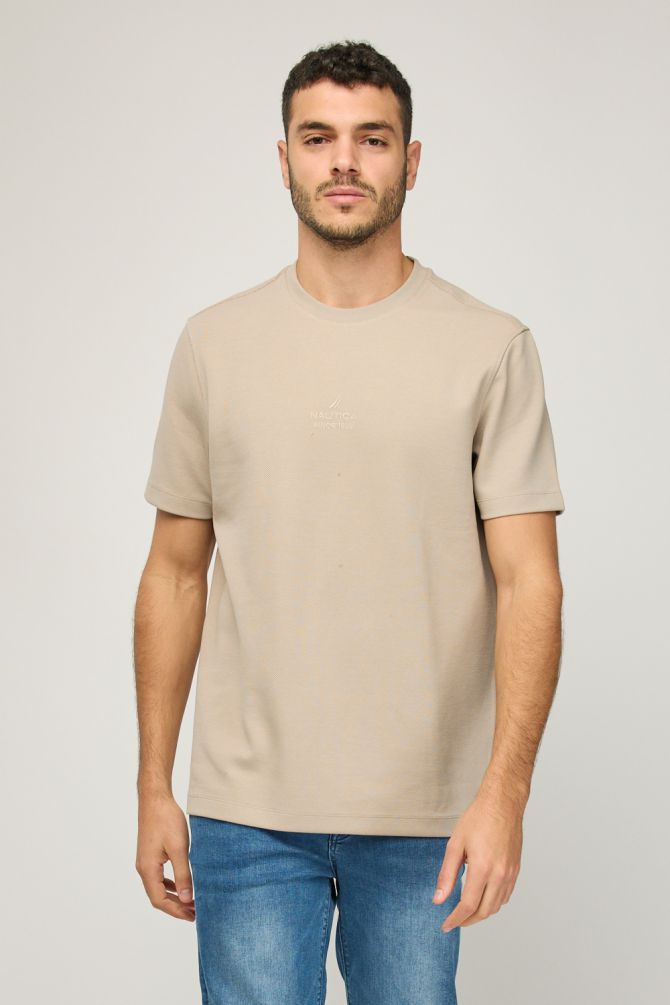 חולצת טי-שירט קצרה לגברים