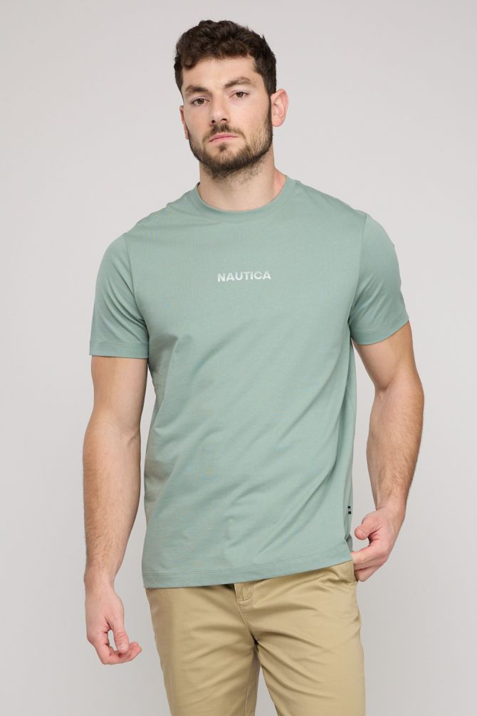 חולצת טי-שירט קצרה לגברים