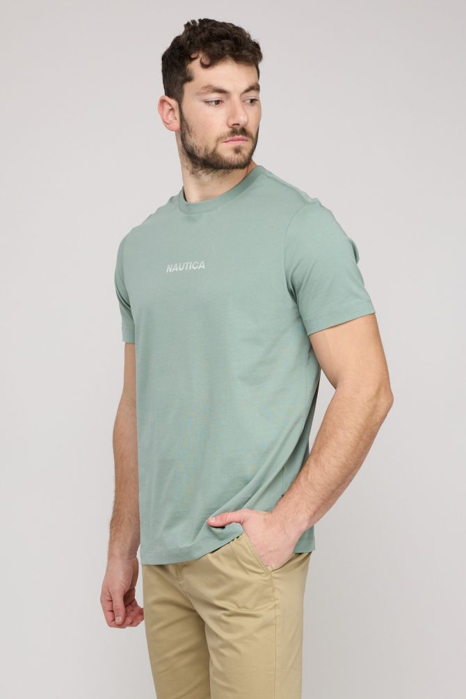 חולצת טי-שירט קצרה לגברים