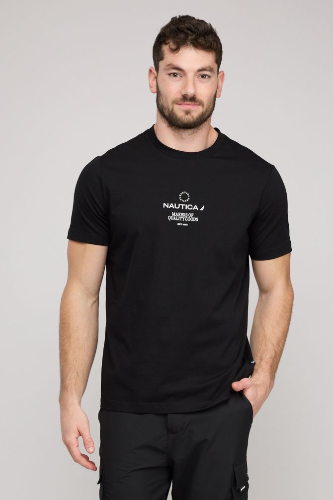 חולצת טי-שירט קצרה לגברים