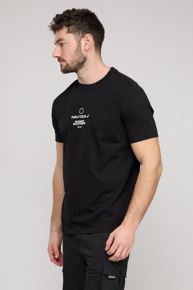 חולצת טי-שירט קצרה לגברים