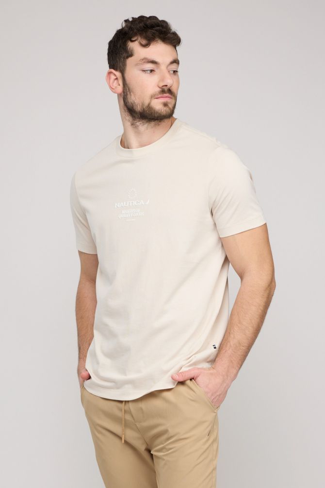 חולצת טי-שירט קצרה לגברים