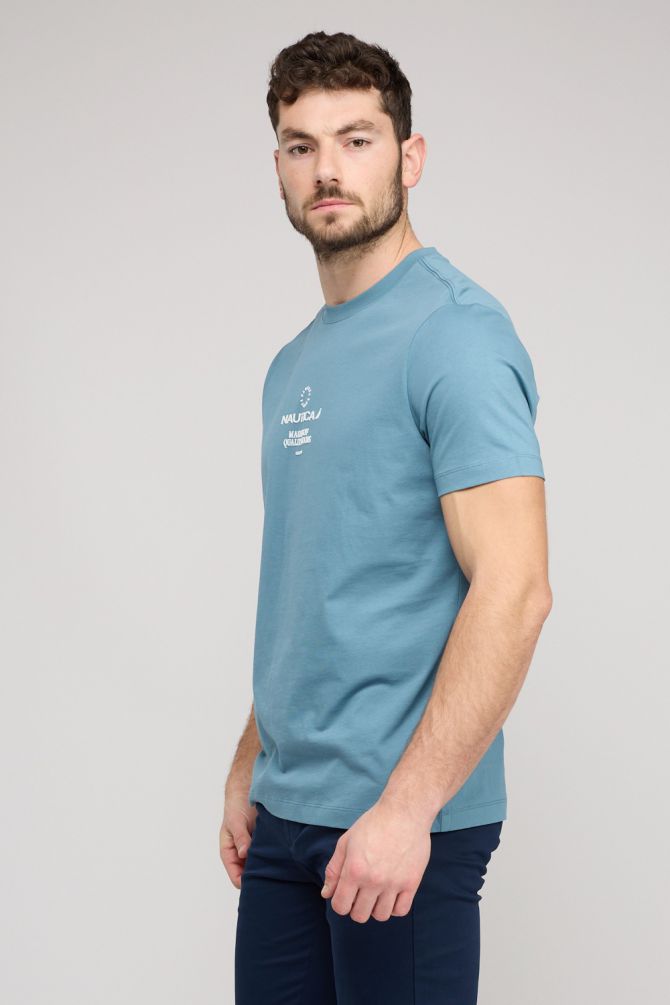 חולצת טי-שירט קצרה לגברים