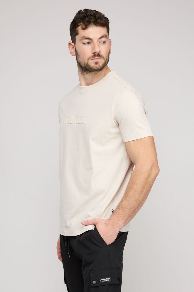 חולצת טי-שירט קצרה לגברים