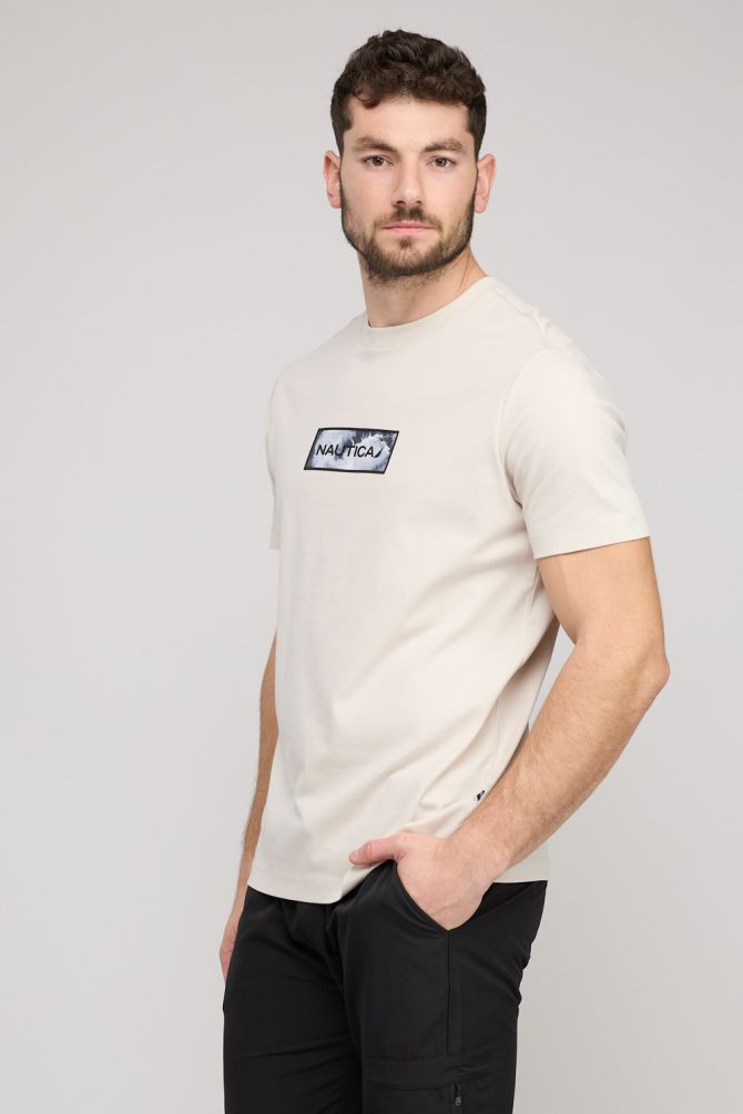 חולצת טי-שירט קצרה לגברים