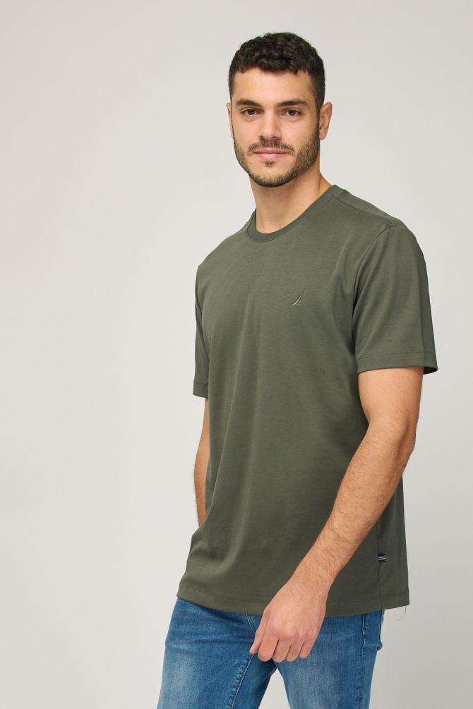 חולצת טי-שירט קצרה לגברים