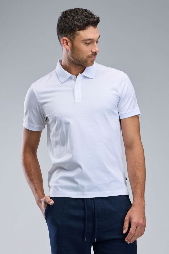 חולצת פולו Nautica עם לוגו לגברים