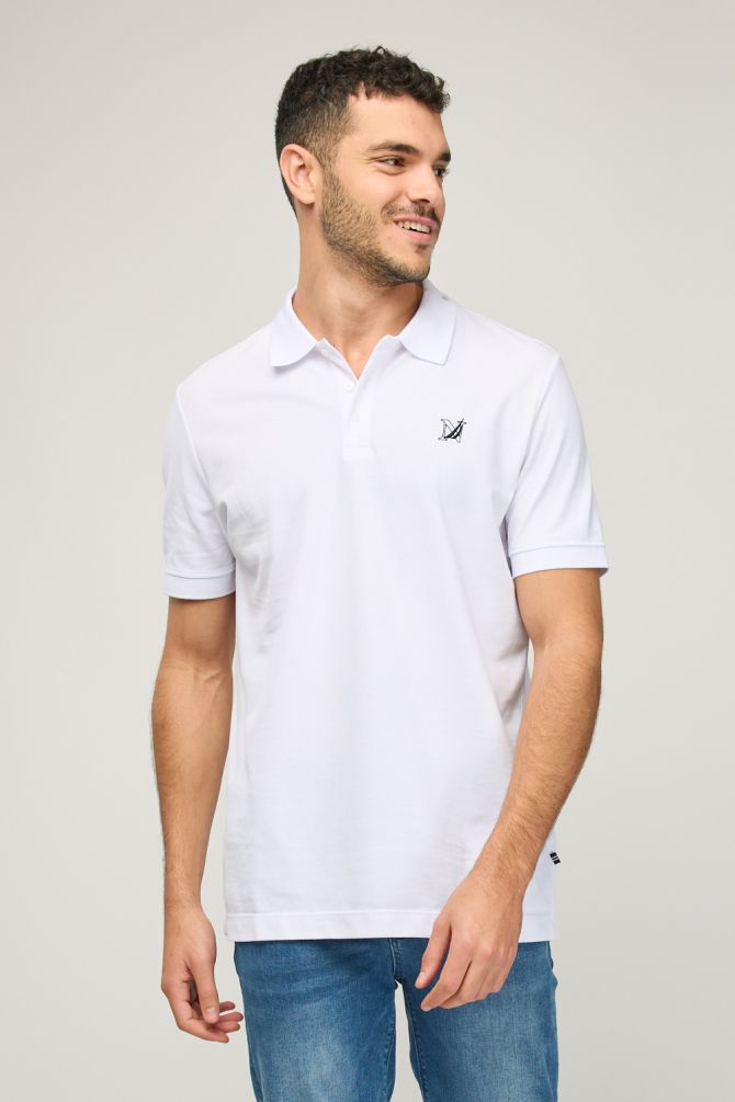 חולצת פולו קצרה לגברים