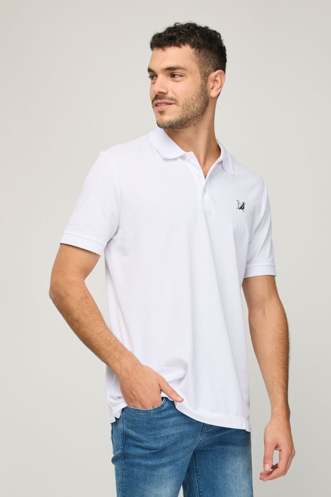 חולצת פולו קצרה לגברים