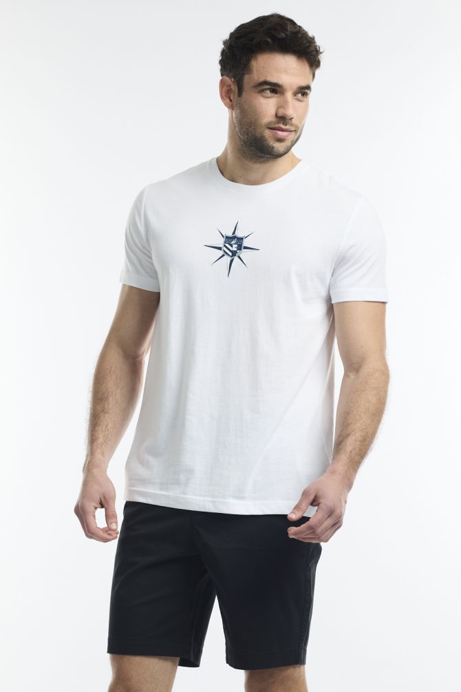 חולצה ”דק” לגברים עם לוגו נאוטיקה