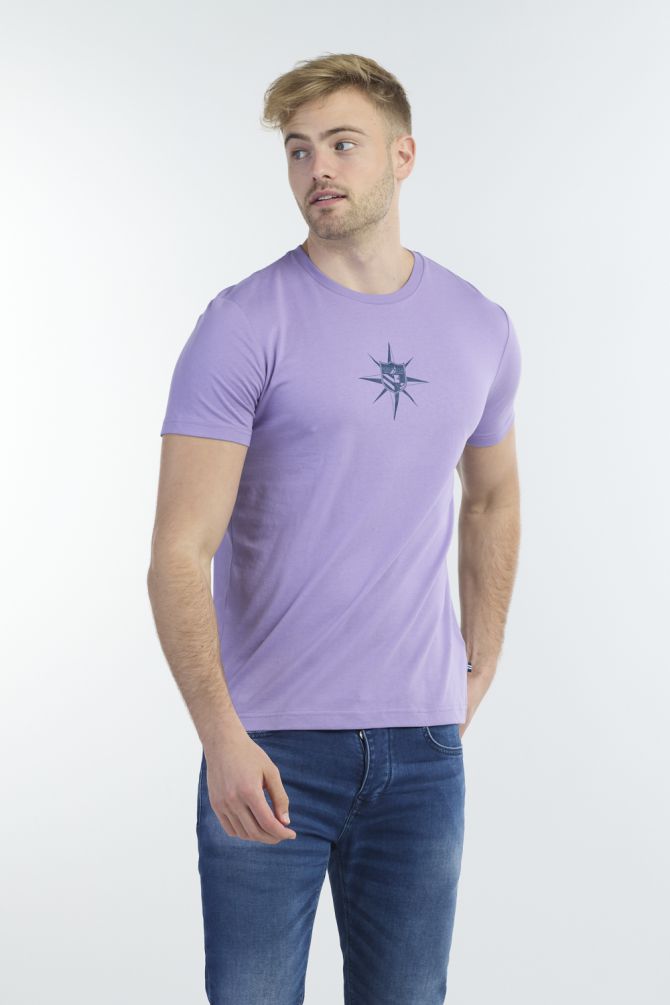 חולצה ”דק” לגברים עם לוגו נאוטיקה