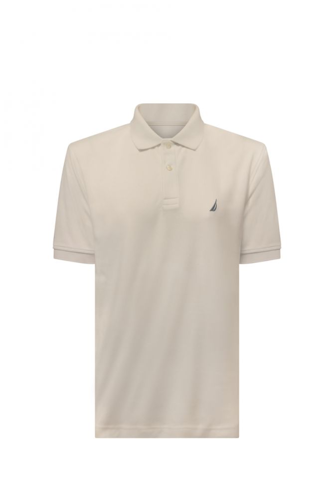 חולצת פולו Nautica לגברים עם לוגו רקום