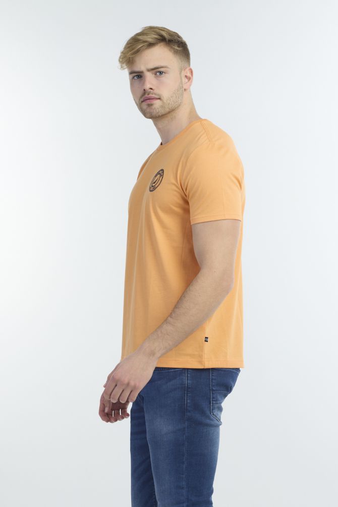 חולצה קצרה לגברים עם לוגו