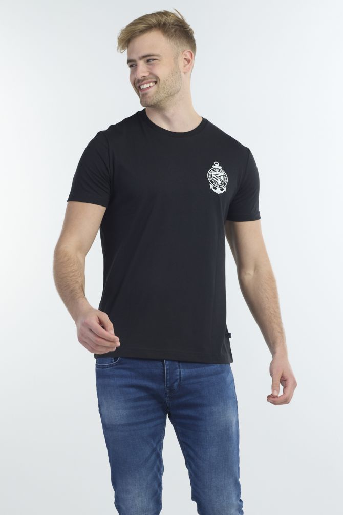 חולצה קצרה לגבר עם לוגו נאוטיקה