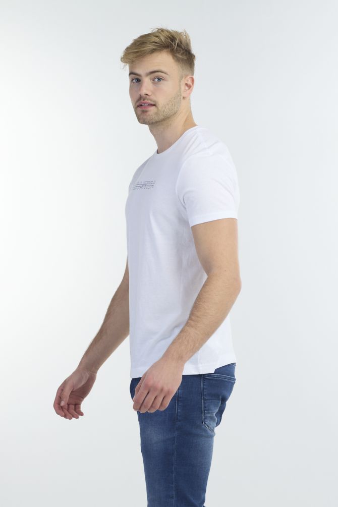 חולצה קצרה לגברים עם לוגו נאוטיקה
