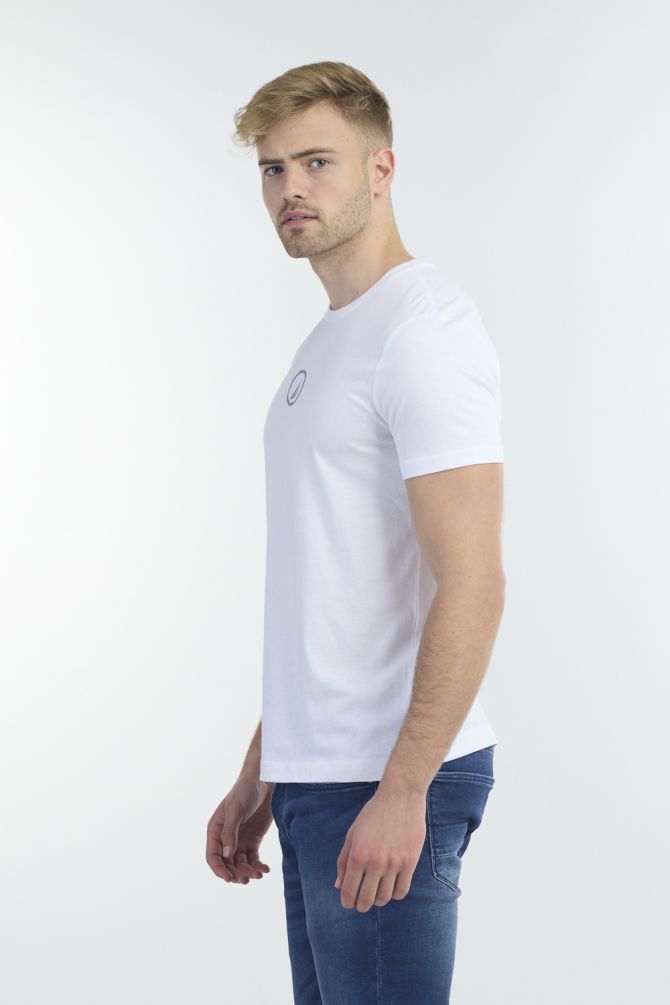 חולצה קצרה לגברים עם לוגו נאוטיקה