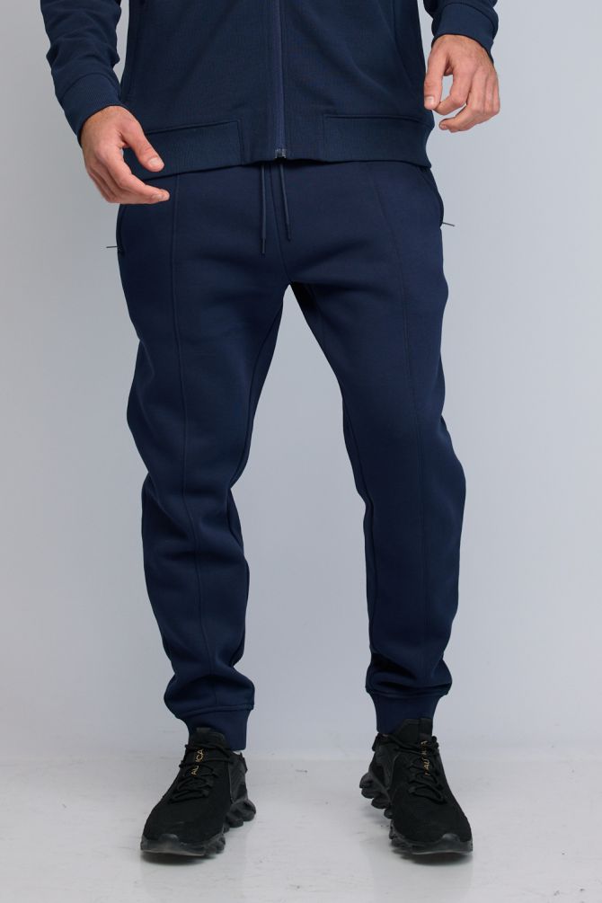 מכנסי טרנינג Nautica עם כיסי רוכסן לגברים