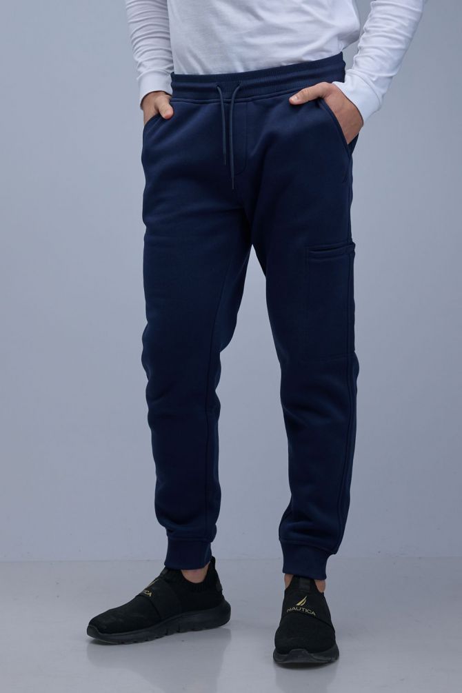 מכנסי טרנינג Nautica עם כיסים לגברים