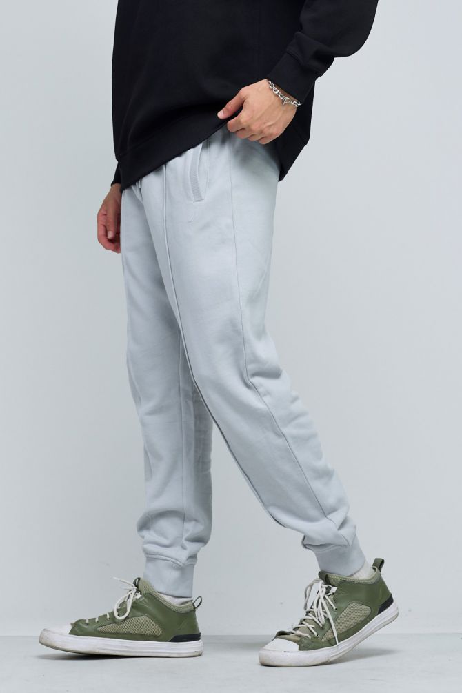 מכנסי טרנינג איכותיים עם פס מחוייט לגברים