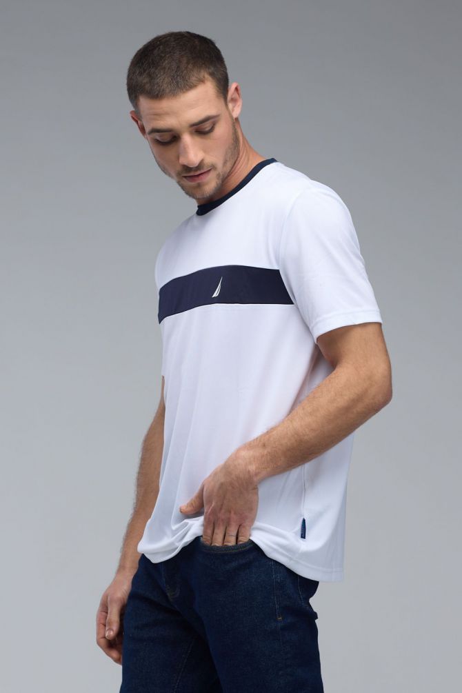 טי שירט בשני צבעים עם לוגו Nautica לגברים
