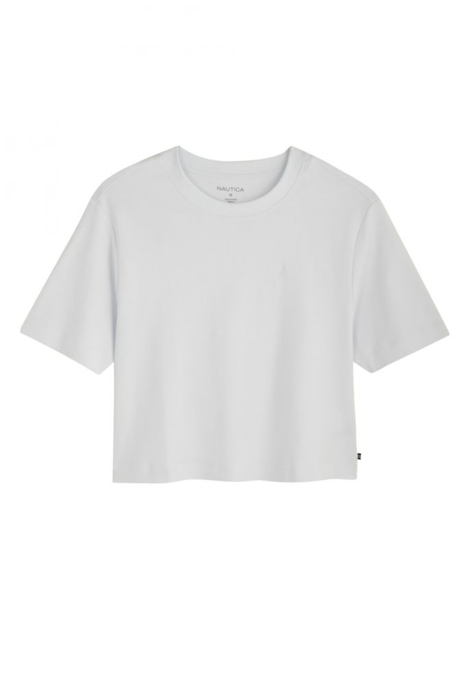 טי שירט עם שרוולים קצרים Nautica לנשים