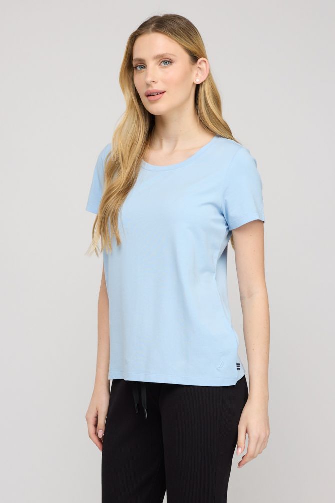 חולצת טי-שירט קצרה לנשים