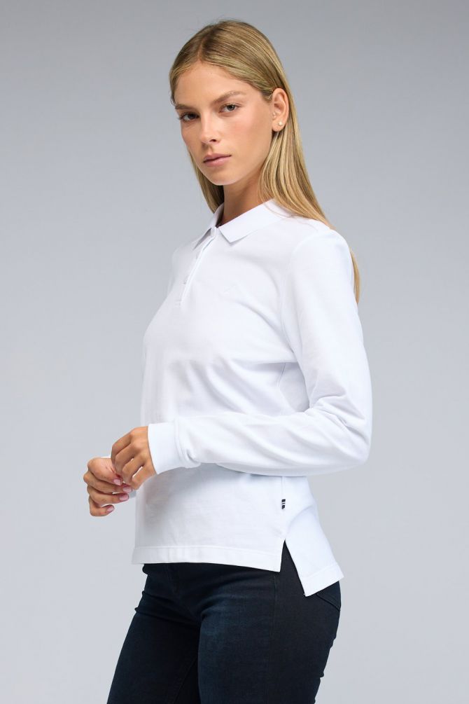 חולצת פולו Nautica ארוכה לנשים