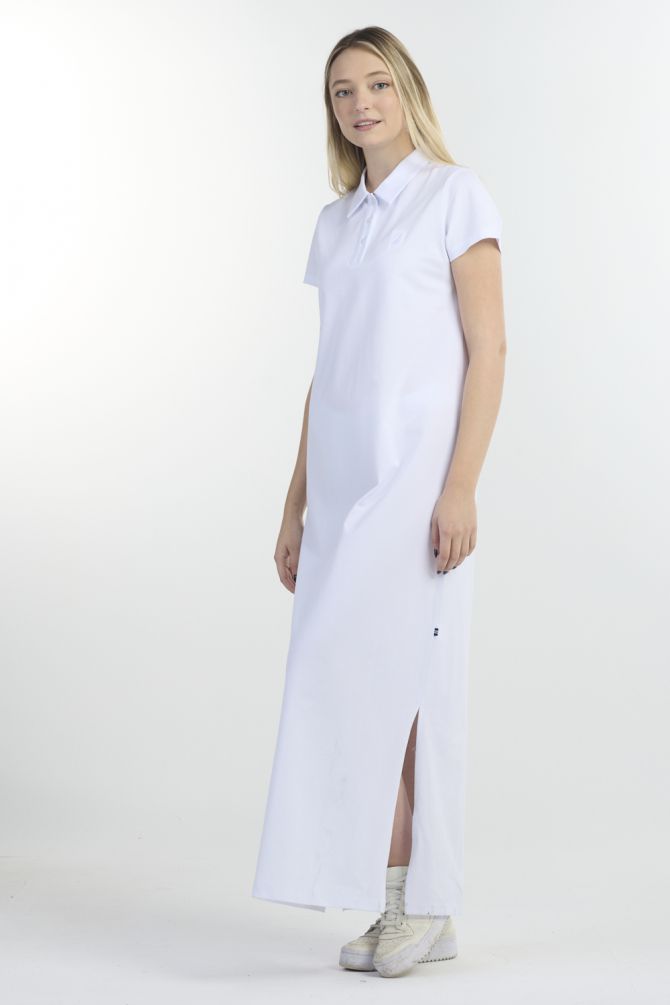 שמלה פולו ארוכה ואופנתית