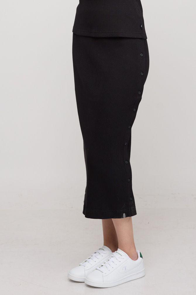 חצאית מידי ריב לנשים חצאית