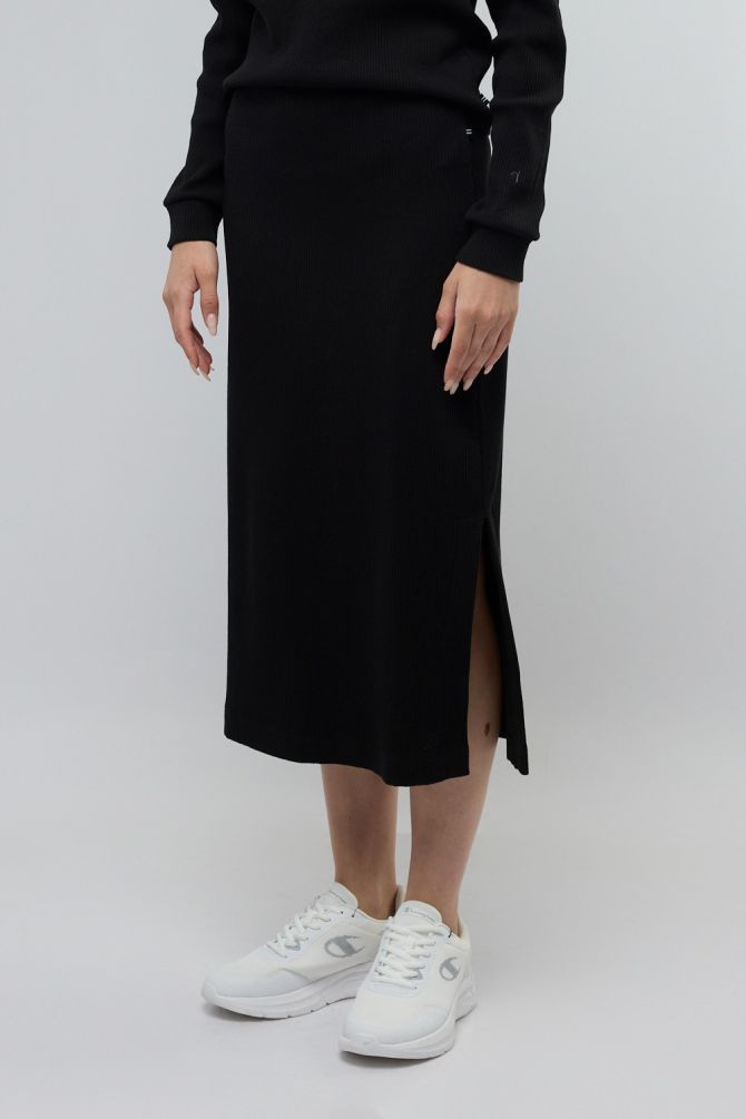 חצאית מקסי Nautica עם כפתורים לנשים