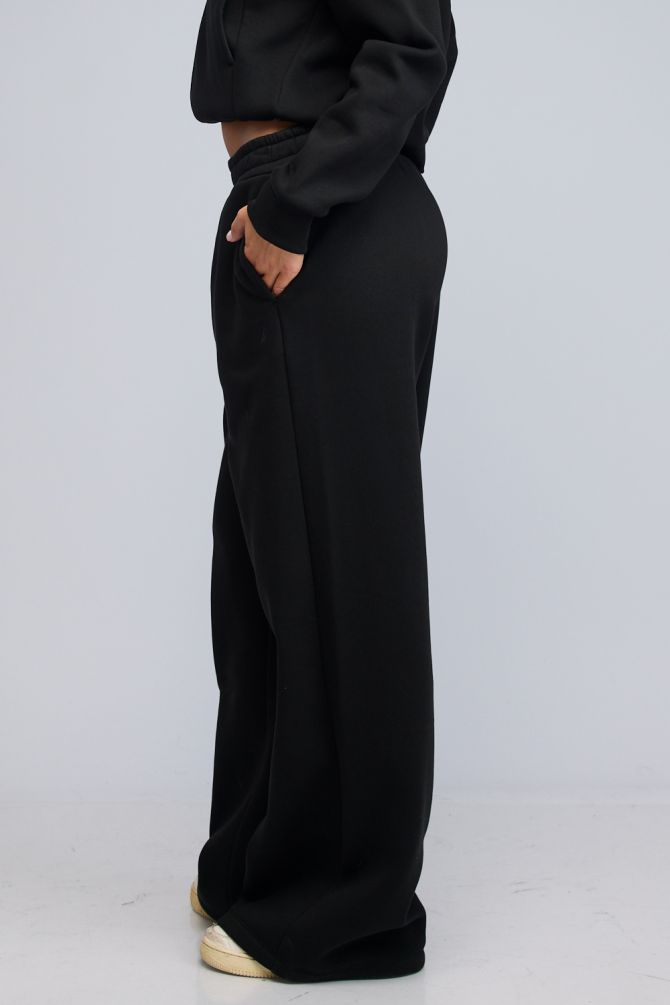 מכנסי טרנינג Nautica לנשים בגזרה מתרחבת