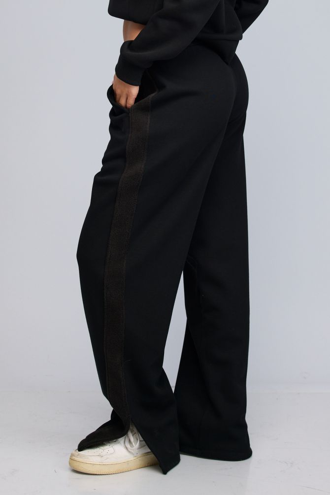 מכנסי טרנינג Nautica לנשים בגזרה מתרחבת